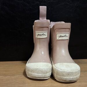 Pehr Kids' Pink Rain Boots
